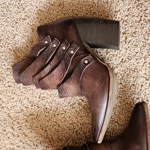 A.S.98 Boots. Brown. Western Style. Size 35. - Picture 3 of 12